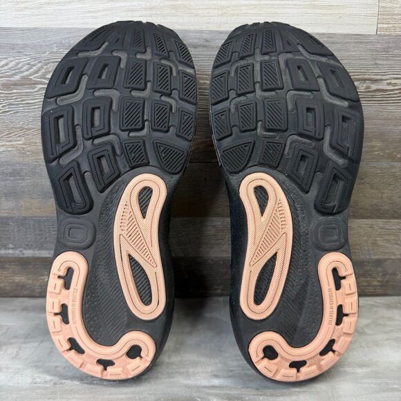 Brooks Adrenaline GTS 24 Women's Size 9 Black Peach Running Shoes 1204261B012 - Picture 7 of 9